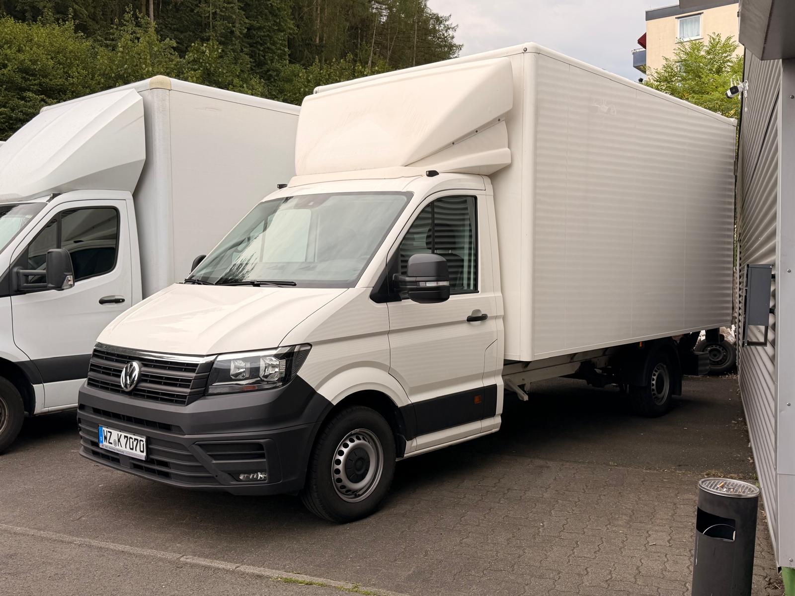 VW Crafter 3,5 t Koffer mit Hebebühne TDI Transporter Automatik