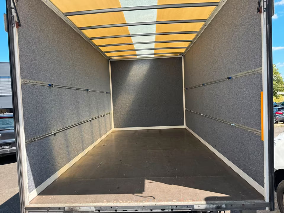 VW Crafter 3,5 t Koffer mit Hebebühne TDI Transporter Automatik